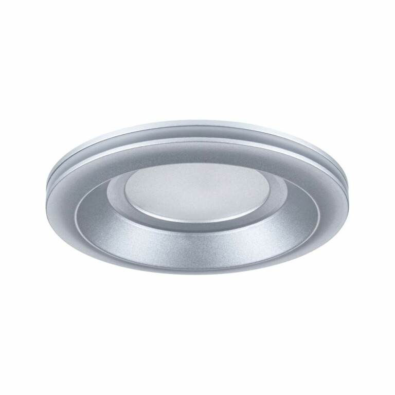 Paulmann LED Einbauleuchte Sormus 3er-Set  IP65 rund 100mm  3x4,8 / 1,5W 560lm / 180lm 230V  3000K Chrom matt