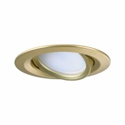 LED Einbauleuchte Nova Coin 3er-Set   rund 84mm 50° Coin 3x6W 3x470lm 230V  2700K Gold matt