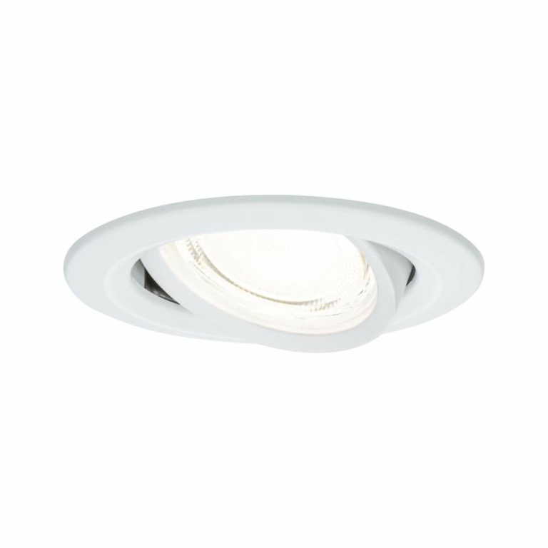 Paulmann LED Einbauleuchte Nova Coin Einzelleuchte   rund 84mm 50° 2,8W 505lm 230V  4000K Weiß matt