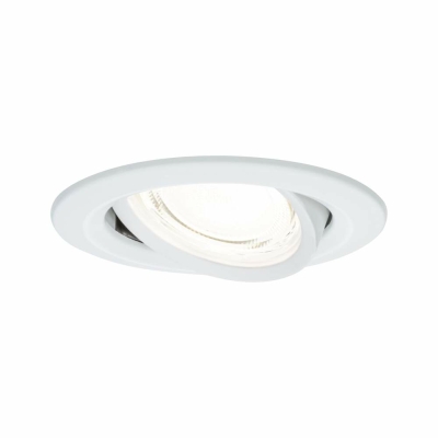 Paulmann LED Einbauleuchte Nova Coin Einzelleuchte   rund 84mm 50° 2,8W 505lm 230V  4000K Weiß matt