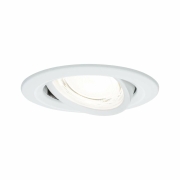 LED Einbauleuchte Nova Coin Einzelleuchte   rund 84mm 50° 2,8W 505lm 230V  4000K Weiß matt