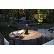 Solar LED Tischleuchte Soala  2700K 165lm 2,1W Anthrazit