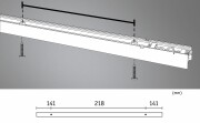 Linion Lichtkanal 0,5m 24V 8,5W 3000K Chrom matt