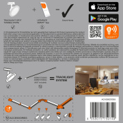 LEDVANCE SMART+ WiFi Schienensystem Leuchte Circle weiß Dimmbar Tunable White - kompatibel mit Amazon & Google