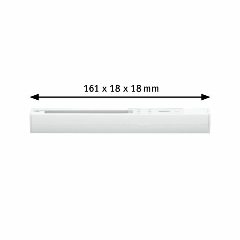 Paulmann URail Einspeisung Anfang/Ende Reinweiß RAL 9010 max. 1.000W