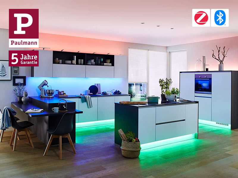 LED Streifen blau 230 V online kaufen